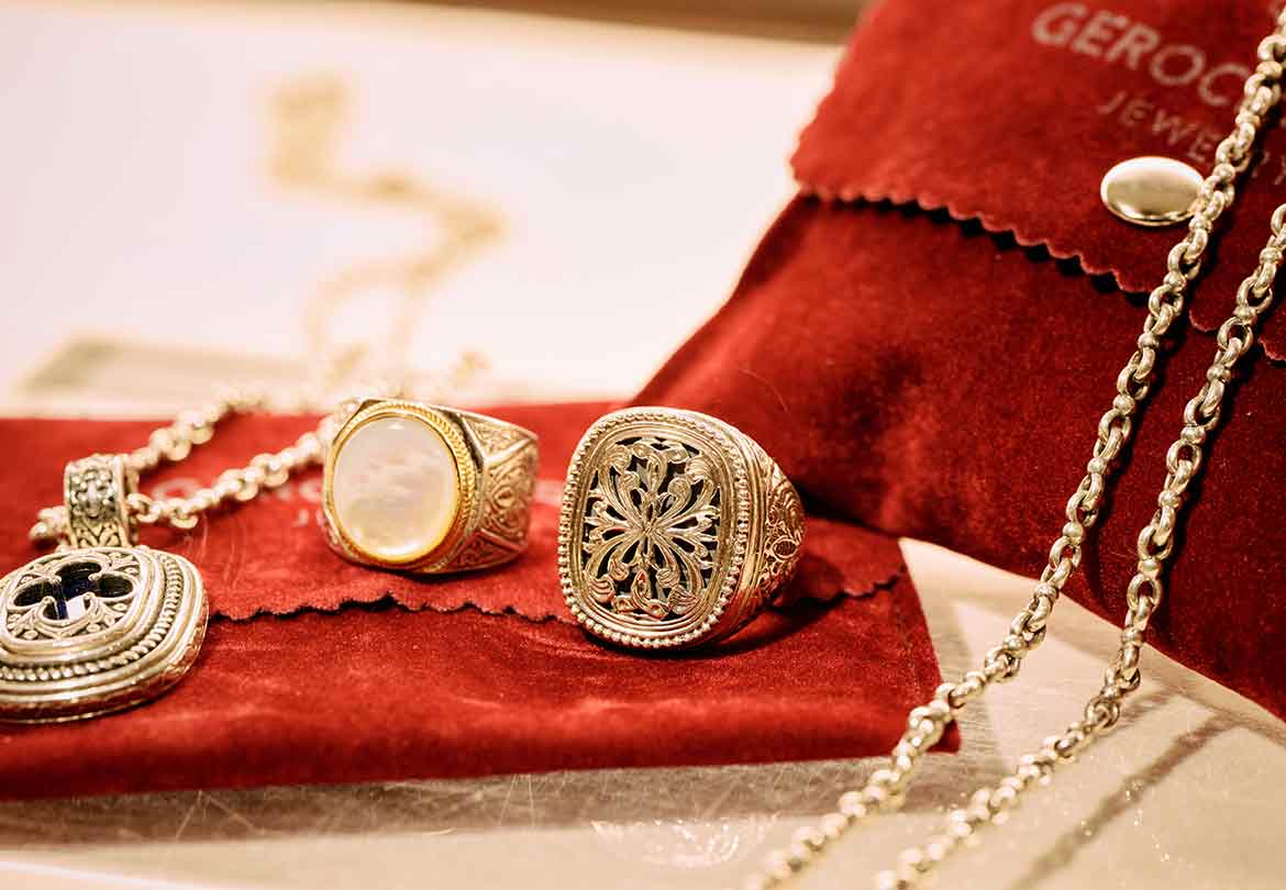 ＜GEROCHRISTO＞リング 20,900円～／＜GEROCHRISTO＞ネックレス 66,000円～