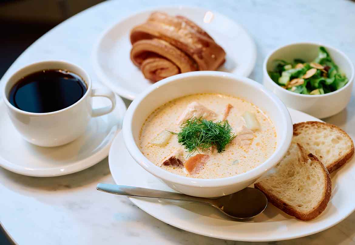 「CAFE AALTO SET」（2,800円）は11:00～15:00にかけて提供