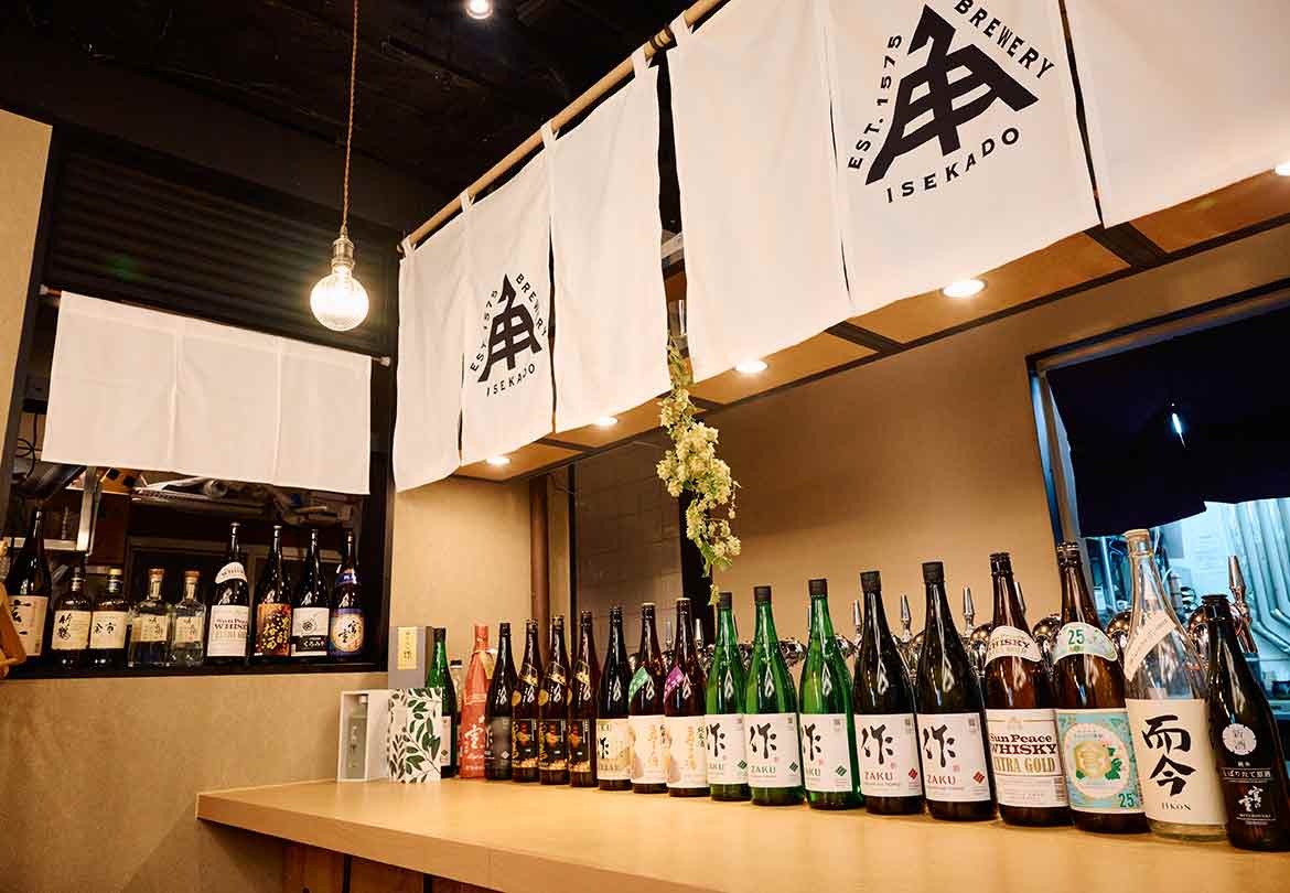 三重の地酒を中心に、日本酒の種類も豊富