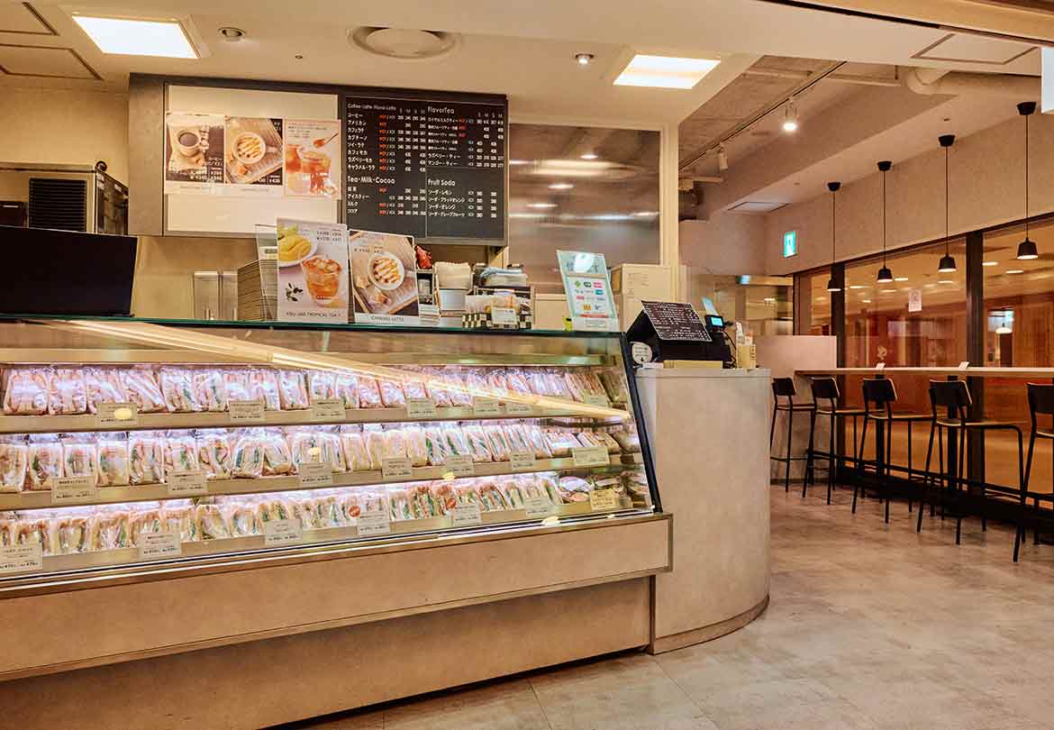 朝7時オープン。出勤前に立ち寄れるのもうれしい！