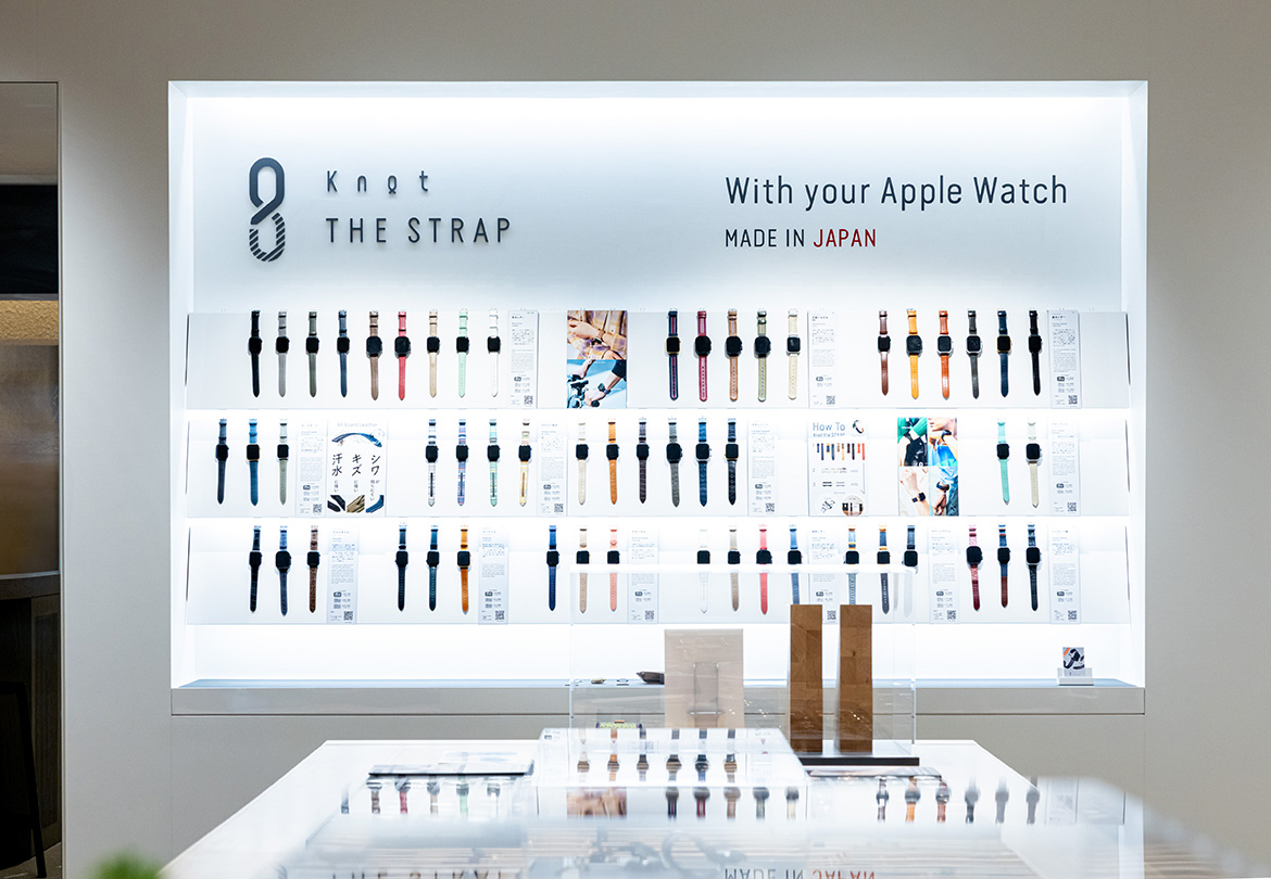 Apple Watchコーナーも充実