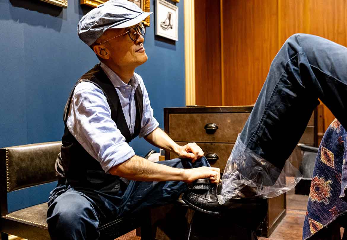 確かな技術に惚れ込み有名企業の社長も訪れるのだとか