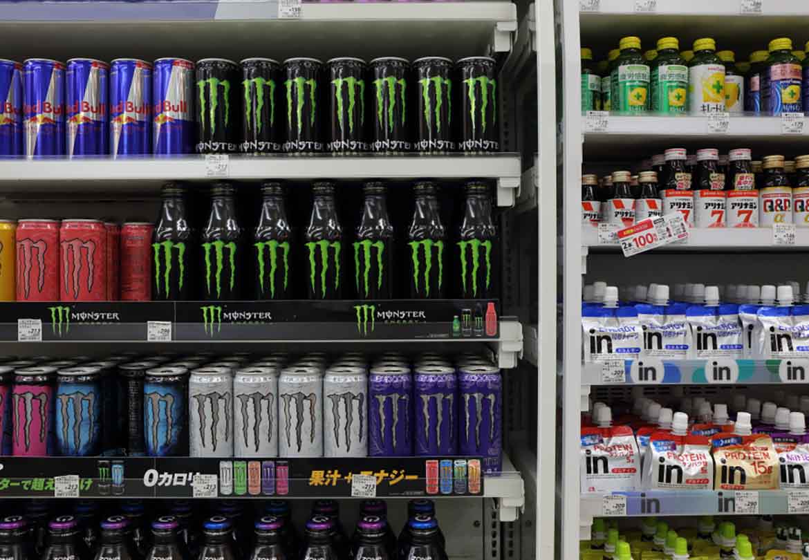エナジードリンクやゼリー飲料も充実