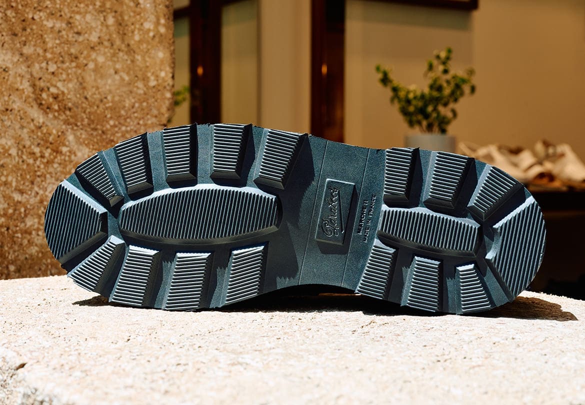 自社でラバーソールを作っているブランドは「Paraboot」のみ